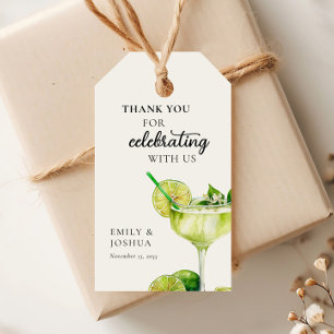Fiesta Margarita Couples Shower Gift Tags