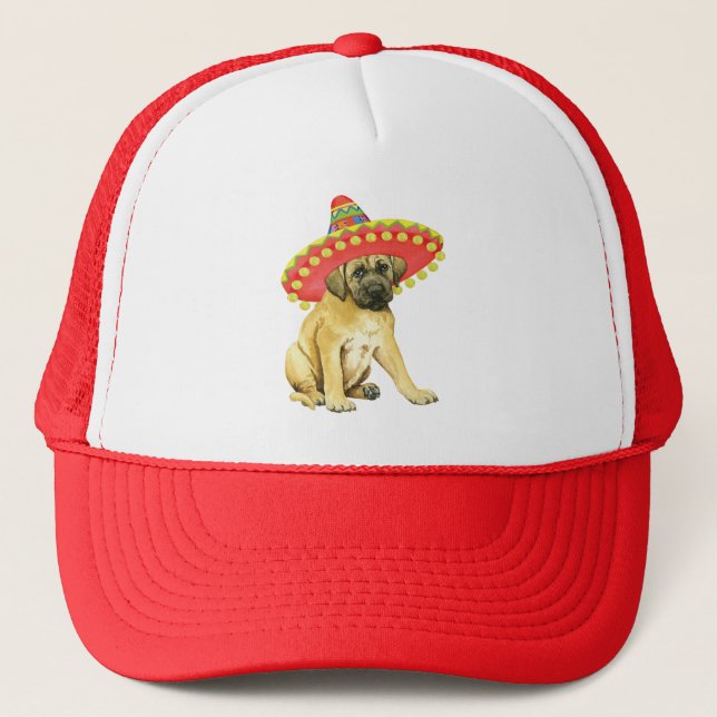 Fiesta Mastiff Trucker Hat (Front)