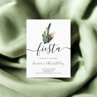 Fiesta Mexican Cactus Birthday Party