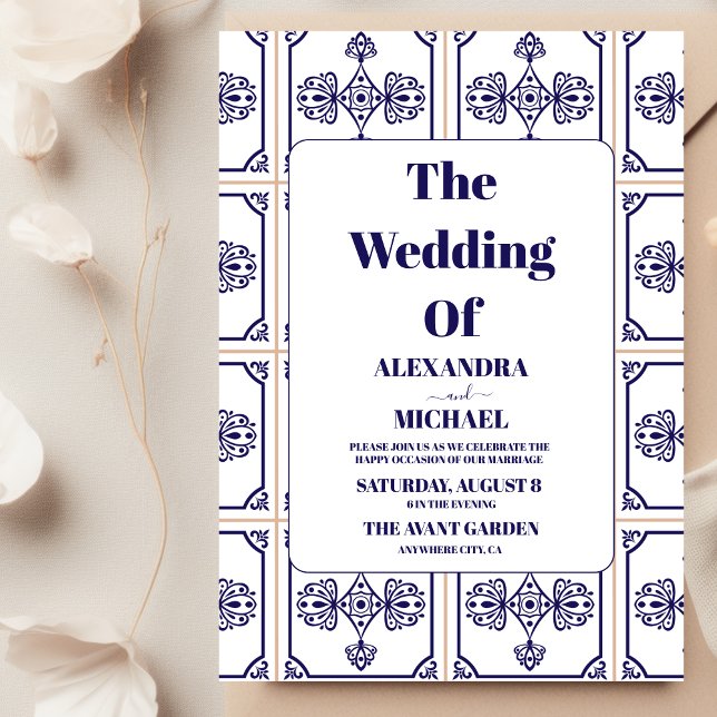 Fiesta Mexican Colourful Floral Wedding Invitation (Creator Uploaded)