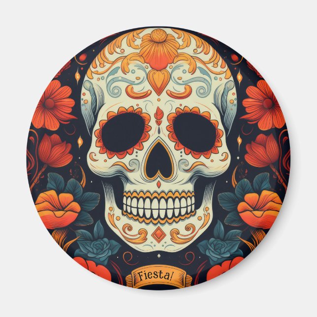 Fiesta! Mexican PARTY Magnet (Front)