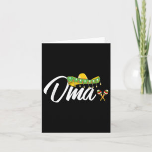 Fiesta Mexican Party Oma Cinco De Mayo Mothers Day Card
