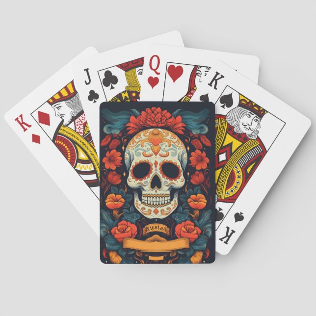 Fiesta! Mexican PARTY Playing Cards (Back)
