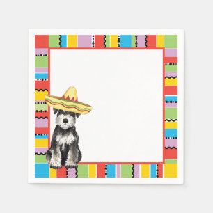 Fiesta Miniature Schnauzer Napkin