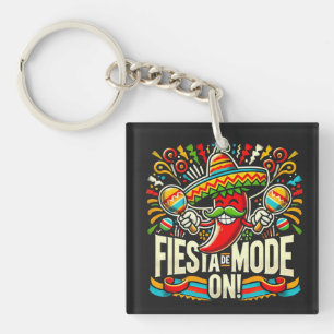 fiesta mode on! key ring
