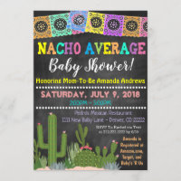 Fiesta Nacho Average Baby Shower Invitation