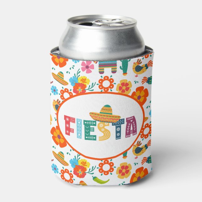 Fiesta Party Can Cooler (Can Front)