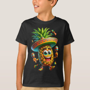 Fiesta Party Family Cinco De Mayo Mexican Fruit Pi T-Shirt
