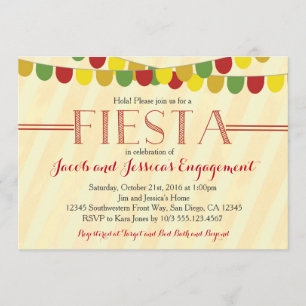Fiesta Party Invitation