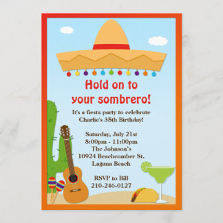 Fiesta Party Invitation
