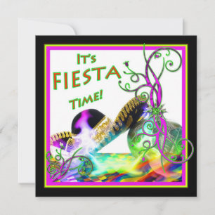 Fiesta Party Invitation - Festive
