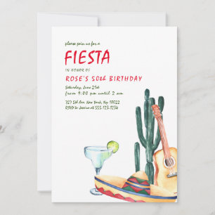 Fiesta Party Invitations
