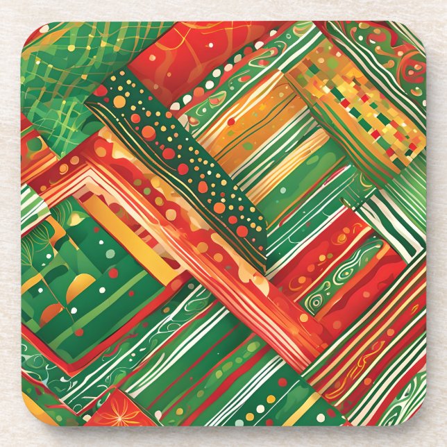 fiesta patchwork coaster (Front)