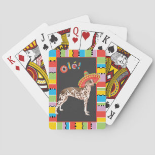 Fiesta Peruvian Inca Orchid Playing Cards