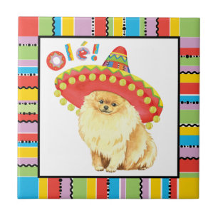 Fiesta Pomeranian Tile
