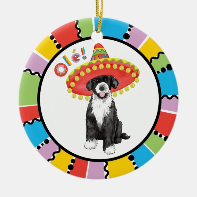 Fiesta PWD Ceramic Tree Decoration (Front)