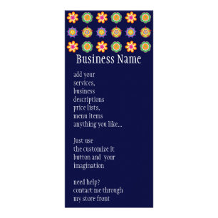 Fiesta Rack Card