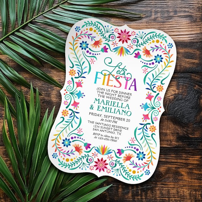 Fiesta Rehearsal Dinner Invitation (Creator Uploaded)