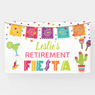 Fiesta Retirement Banner - White Background #2