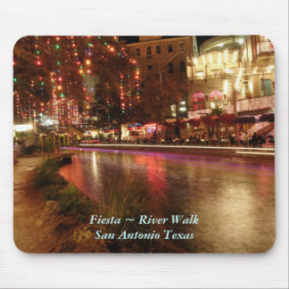 Fiesta ~ River Walk San Antonio Texas Mouse Mat