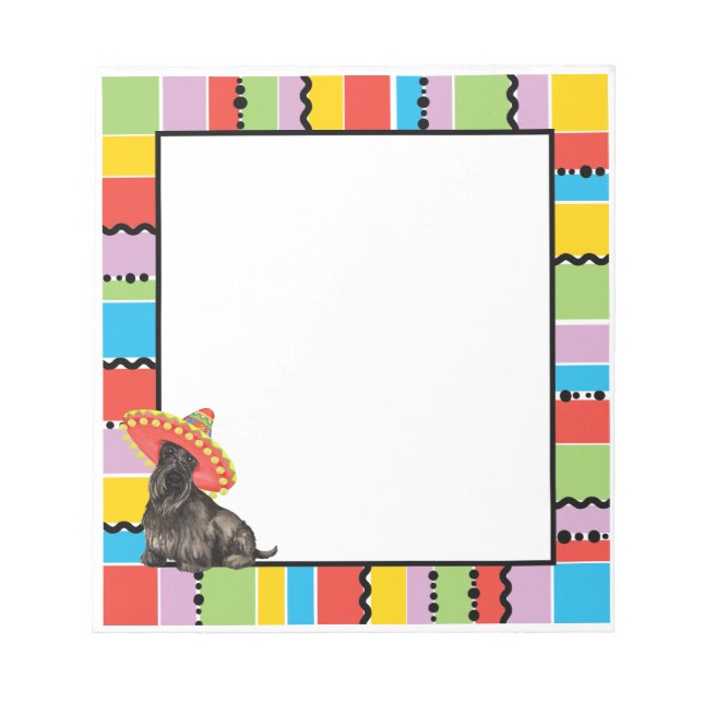 Fiesta Scottish Terrier Notepad (Front)