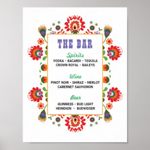 Fiesta Sign The Bar Party Event Engagement Shower