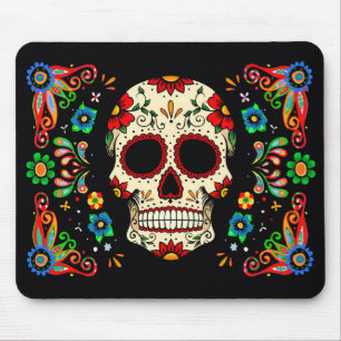 Fiesta Skull Mouse Mat