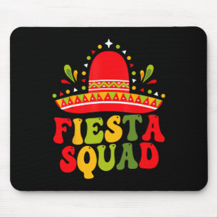 Fiesta Squad Cinco De Mayo Family Matching Mexican Mouse Mat