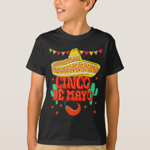 Fiesta Squad Cinco De Mayo Family Matching Mexican T-Shirt