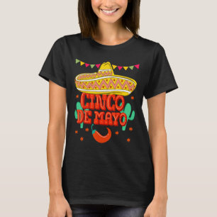 Fiesta Squad Cinco De Mayo Family Matching Mexican T-Shirt