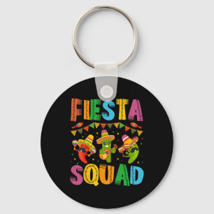 Fiesta Squad Cinco De Mayo For Men Women And Kids Key Ring
