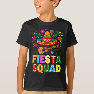 Fiesta Squad Cinco De Mayo Let's Fiesta Mexican Me T-Shirt