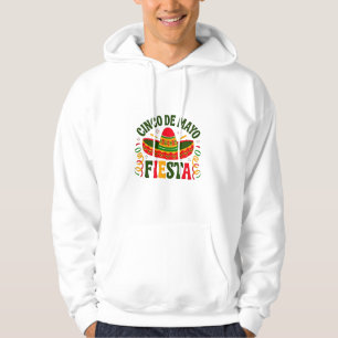 Fiesta Squad Cinco De Mayo Mexican Sombrero Hoodie