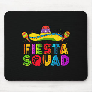Fiesta Squad Cinco De Mayo Party Family Matching M Mouse Mat