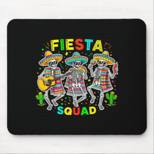 Fiesta squad cinco de mayo taco music mexicanFiest Mouse Mat
