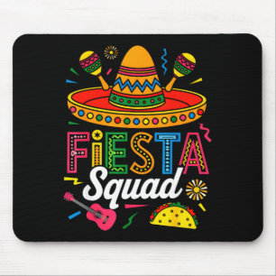Fiesta squad funny cinco de mayo let's fiestaFiest Mouse Mat