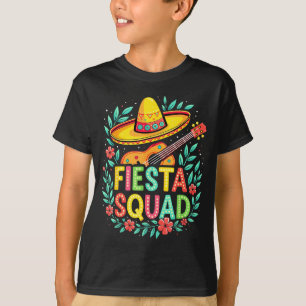 Fiesta squad matching cinco de mayo mexican party T-Shirt