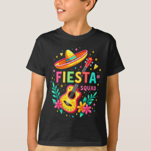 Fiesta squad matching cinco de mayo mexican party T-Shirt