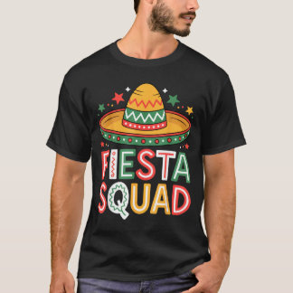 Fiesta squad party lovers mexican vibe cinco deFie T-Shirt