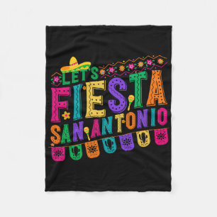 Fiesta Squad San Antonio Texas Cinco De Mayo Lets Fleece Blanket