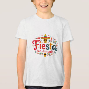 Fiesta Squad San Antonio Texas Cinco De Mayo Lets Tri-Blend Shirt