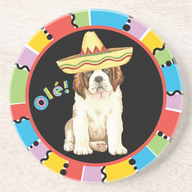 Fiesta St Bernard Coaster (Front)