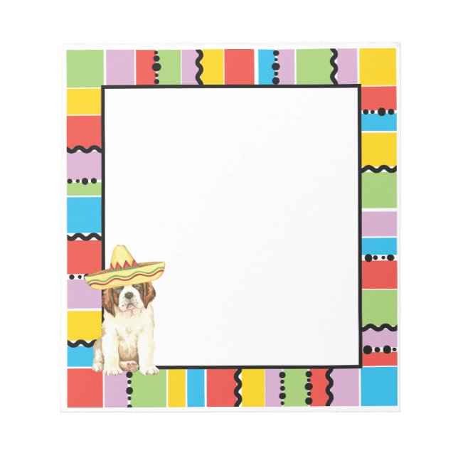 Fiesta St Bernard Notepad (Front)