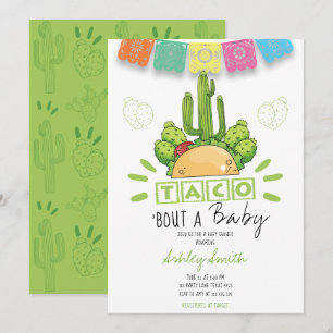 Fiesta Taco 'Bout Baby Invitation