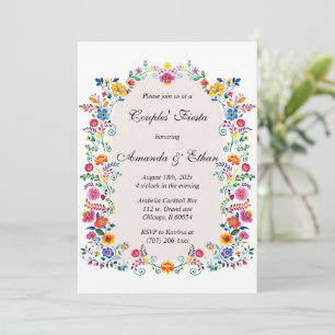 Fiesta Themed Couple Party Invitation