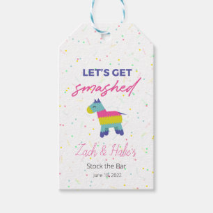 Fiesta Themed Drink Tags