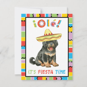 Fiesta Tibetan Mastiff Invitation