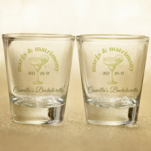 Fiesta Tropical Bachelorette Party  Shot Glass