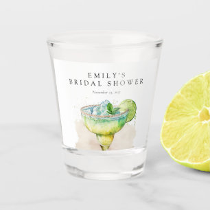 Fiesta Watercolor Bridal Shower Shot Glass