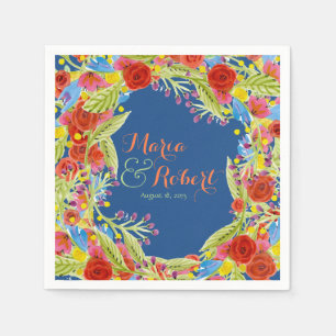 Fiesta Wedding Napkin